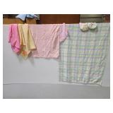 Baby blankets and bibs