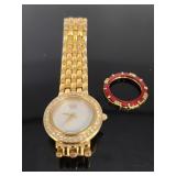 Vintage ESQ interchangeable face ladies watch
