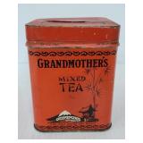 Antique Grandmothers mixed tea tin