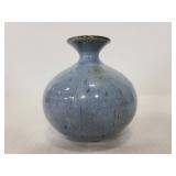BB signed small pottery vase