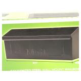 New Gibraltar galvanized steel wall mount mailbox
