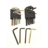 Assorted allen wrench lot