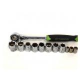Pittsburgh ratchet wrench and sockets