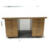 Vintage wood desk
