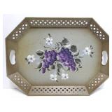 Nashco handpainted metal tray