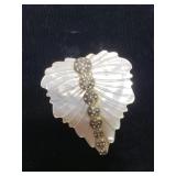 Vintage mother of pearl hair piece