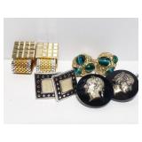 4 pairs of vintage cufflinks