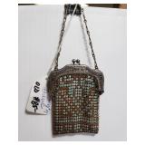 Whiting Davis Co. Mesh antique coin purse