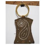 Antique beaded coin purse
