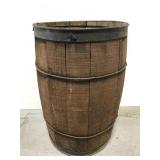 Small wood keg barrel