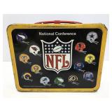Vintage NFL metal lunch box