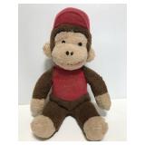 Vintage Curious George musical stuffed plush