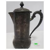 Silverplate vintage pitcher