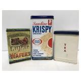 Vintage kitchen tins