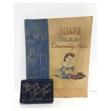 Singer Illustrated Dressmaking Guide & pin box