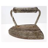 Antique cast iron iron