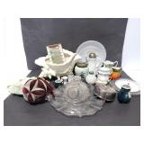 Assorted vintage glassware collection