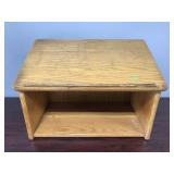 Wooden table top lectern stand
