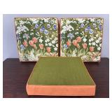 Vintage retro patio cushions