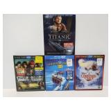 4 Blu-ray 3D movies