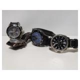 Mens Invicta/ Fossil watch collection