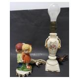 2 small lamps