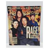 Rolling stones Rise against the machine mag.