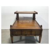 Vintage end table w/ hidden smoking compartment