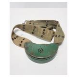Vintage belt w/ attached bait box