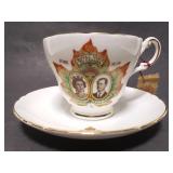 Regency bone china teacup and saucer