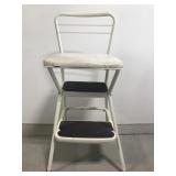Vintage step stool chair