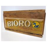 California fruits wooden crate