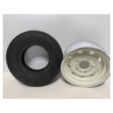 Trailer tire and rim