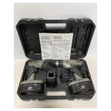 Craftsman cordless drill and work light set