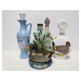 Four decanters