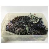 Large collection of costume jewelry & beads