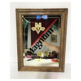Miller Magnum malt liquor mirrored bar sign