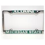Michigan State Alumni license plate cover