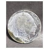 Large novelty nickel coin