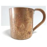 Vodka Boatman copper mug