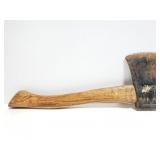 Wood handle Stanley hand axe