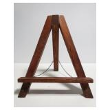 Small wood easel