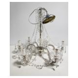 Ornate jeweled chandelier