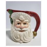 Omnibus ceramic Santa Claus head pitcher