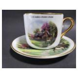 Thomas Kinkade cup and saucer