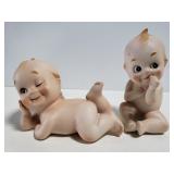 Pair of baby Lefton figurines