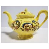 Lelex yellow decorative teapot