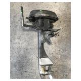 Old outboard boat motor