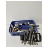 Wrenches and small tools assortment