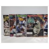 Sports Illustrated with NY Yankee covers